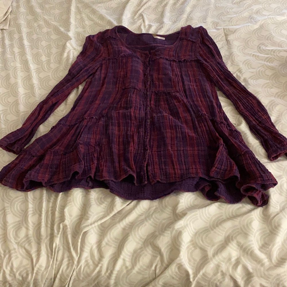 Free People flowy blouse